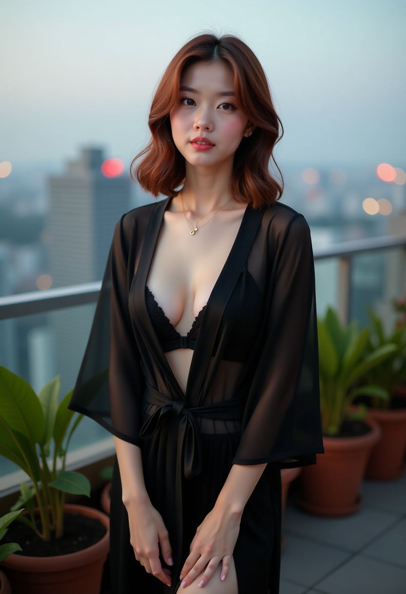 AI真人短剧《心动变量》剧照
